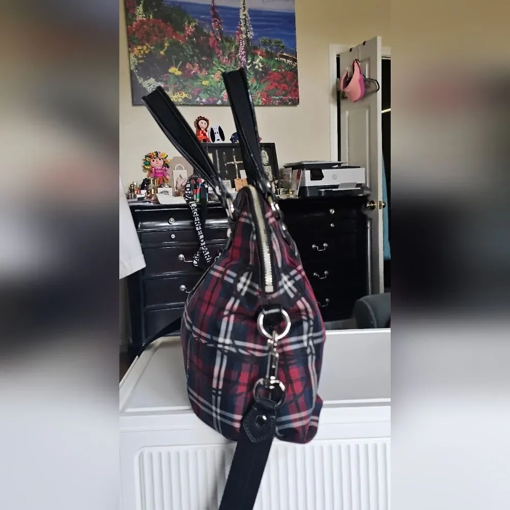 Coach stylish plaid